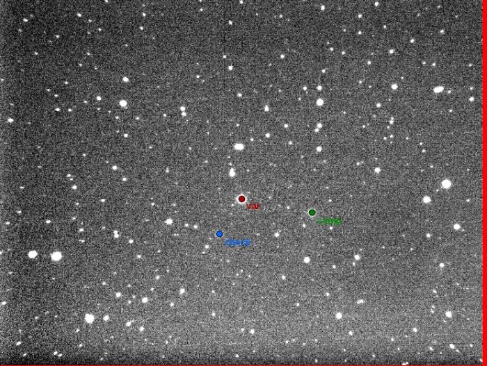 チャート - GM Dra, JD 2457179.37757