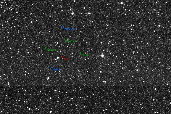 チャート - CzeV1399, JD 2457240.33683