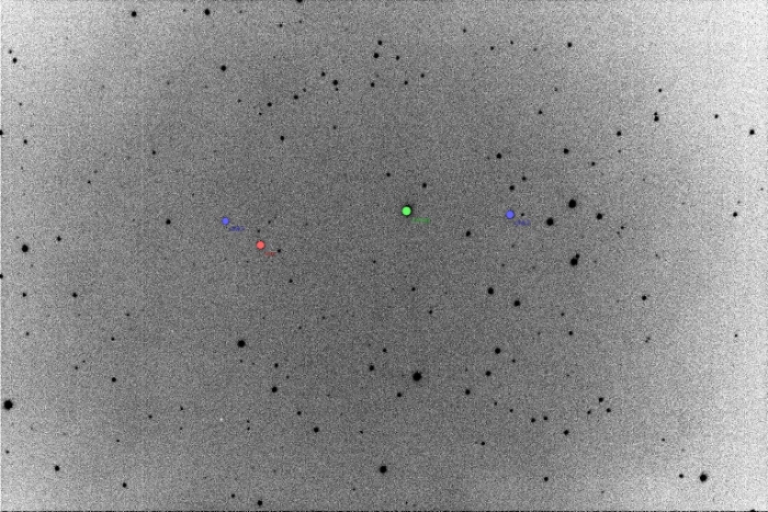 チャート - V0380 Dra, JD 2457445.33264