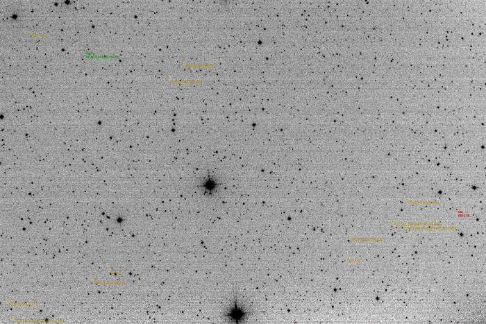 チャート - AM CrB, JD 2457506.40359