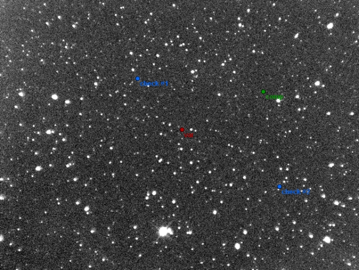 チャート - V0501 Oph, JD 2457563.34521