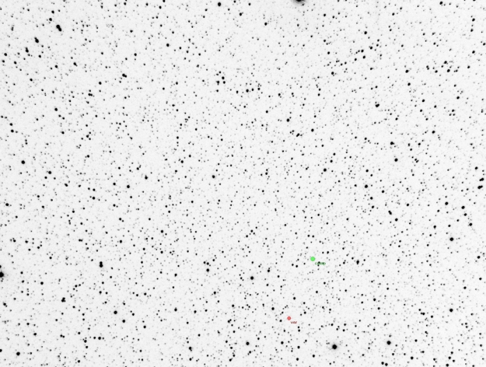 チャート - CzeV622, JD 2457599.39043