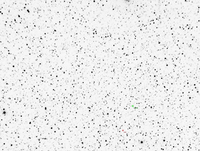 チャート - CzeV622, JD 2457627.37780