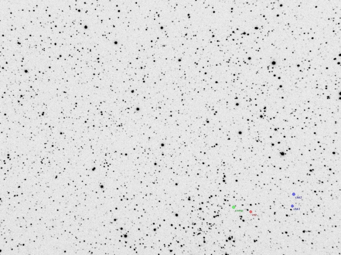 チャート - CzeV519, JD 2454829.34990