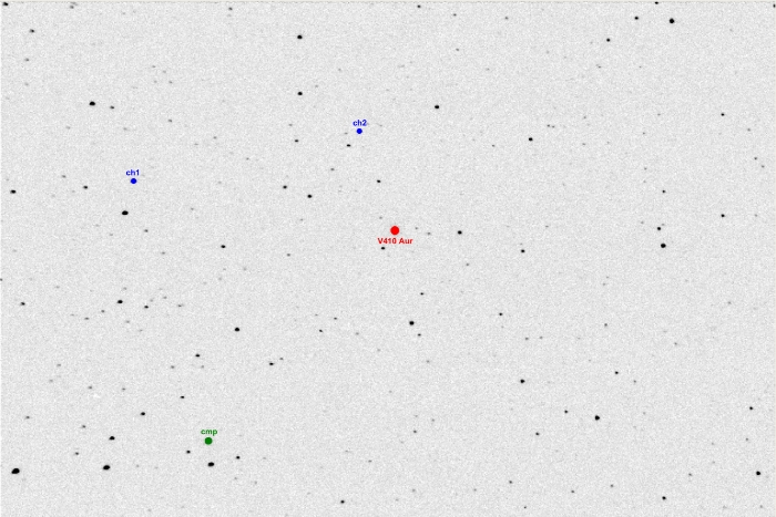 チャート - V0410 Aur, JD 2457645.44256