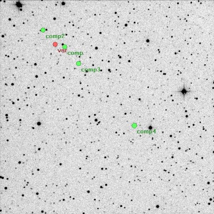 チャート - WASP-114, JD 2457640.27616