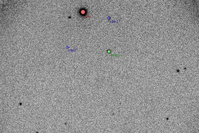 チャート - RZ Cas, JD 2454905.33697