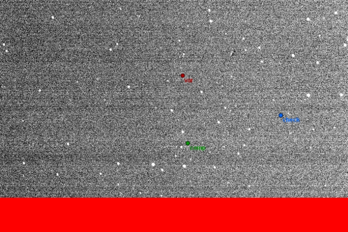 チャート - CzeV257, JD 2457966.43389