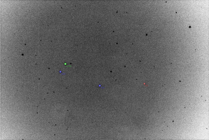 チャート - NSVS 1031772, JD 2457979.29916