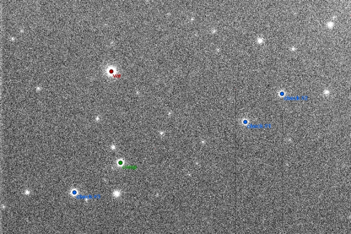 チャート - CzeV257, JD 2457909.35793