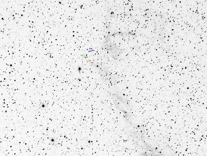 チャート - ZTF J205748.27+311541.7, JD 2457992.30400