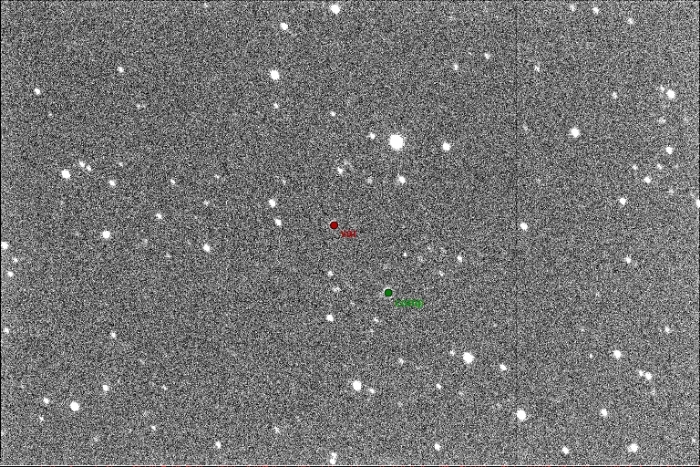 チャート - V1030 Cas, JD 2457979.30708