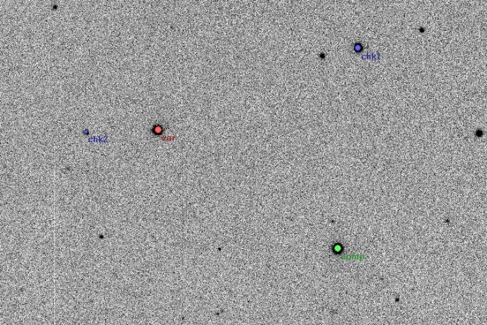 チャート - CE Leo, JD 2454943.33003