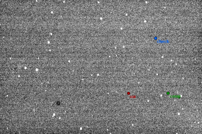 チャート - CzeV257, JD 2458080.45352