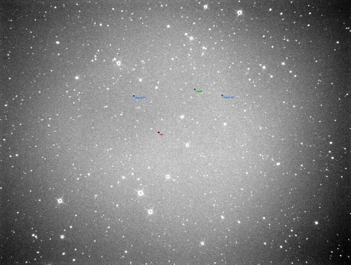 チャート - V0357 Dra, JD 2458218.28062