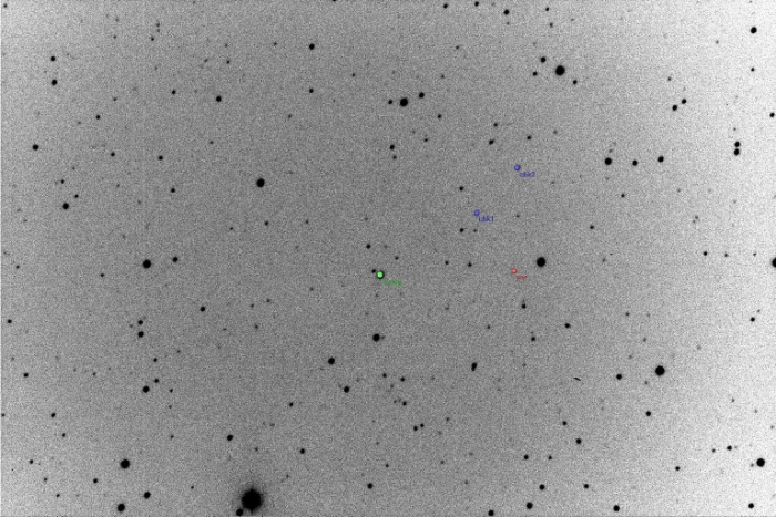 チャート - V0797 Cep, JD 2458220.29465