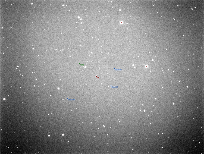 チャート - QT UMa, JD 2458226.31996