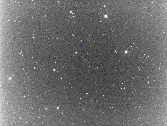 チャート - QT UMa, JD 2458227.27739