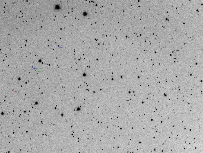 チャート - CzeV562, JD 2458246.35520