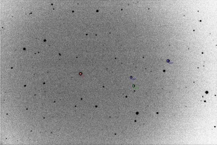 チャート - HW Vir, JD 2458245.35438