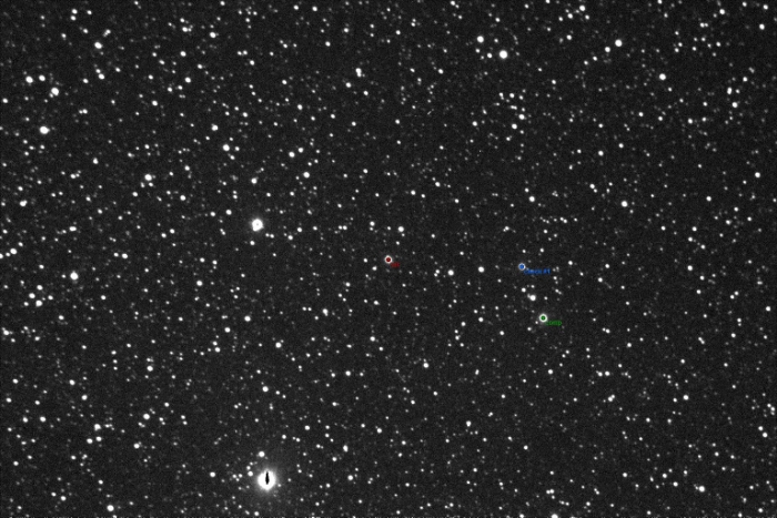 チャート - YY Sgr, JD 2458281.64648