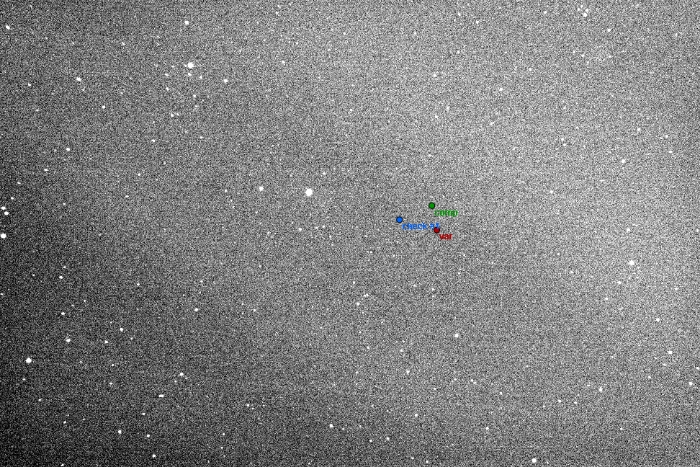 チャート - CzeV257, JD 2458451.17713