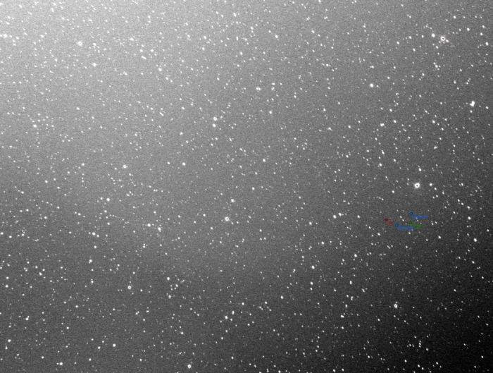 チャート - ASASSN-V J054343.04+411316.7, JD 2458565.24663