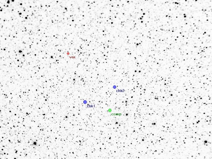チャート - CzeV201, JD 2455063.32638