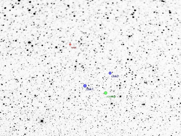 チャート - CzeV201, JD 2455067.29762