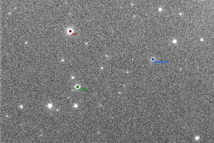 チャート - CzeV257, JD 2457874.41708