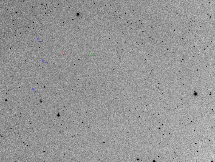 チャート - LINEAR 23135759, JD 2458937.28907