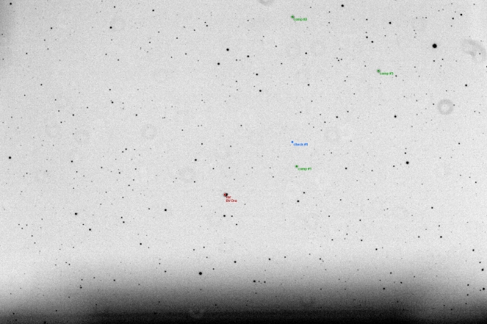 チャート - BV Dra, JD 2458948.35610