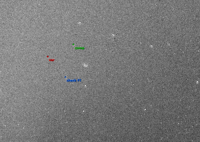 チャート - XY Leo, JD 2458962.35920