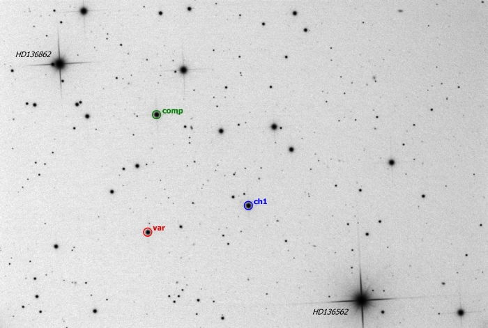 チャート - CzeV2569, JD 2458975.36420