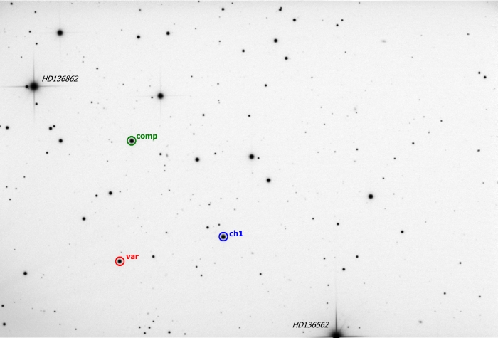 チャート - CzeV2569, JD 2459002.36418