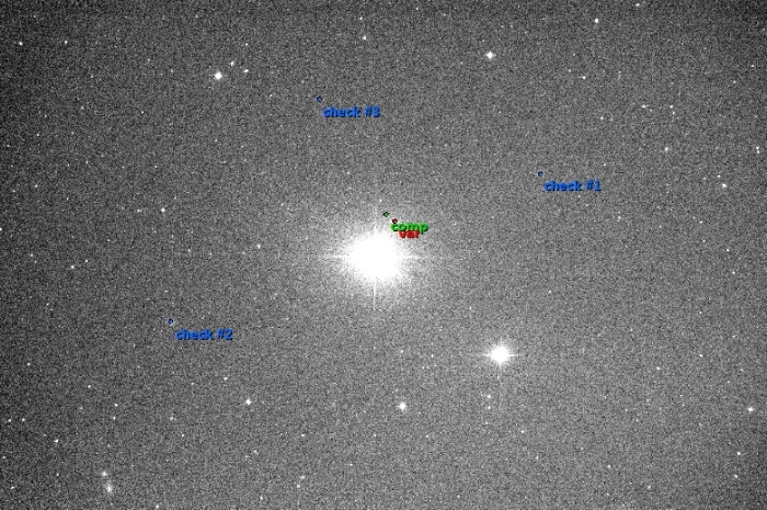 チャート - AD Leo, JD 2459281.29711