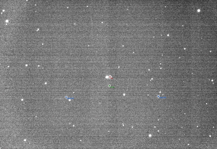 チャート - GU Leo, JD 2459286.33332