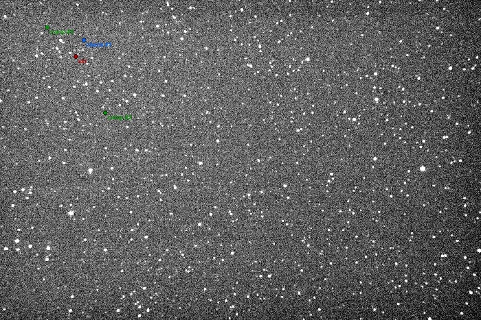 チャート - SW Lac, JD 2458764.24150