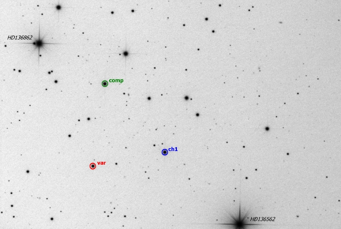 チャート - CzeV2569, JD 2459330.37034