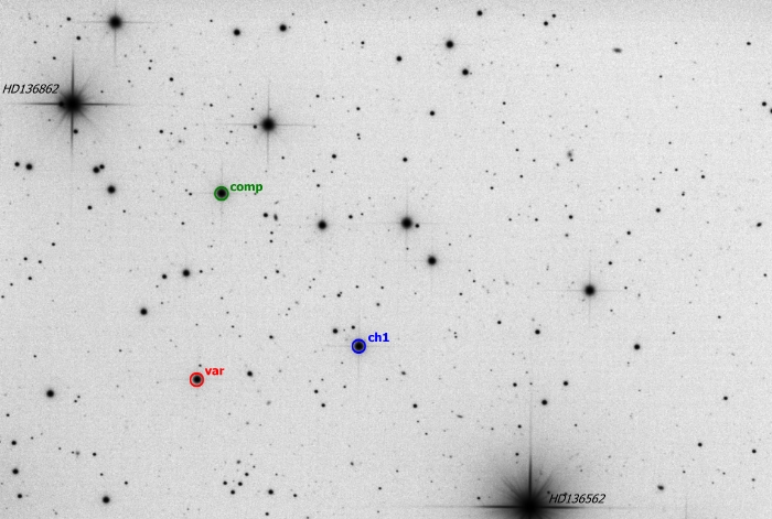 チャート - CzeV2569, JD 2459368.35411
