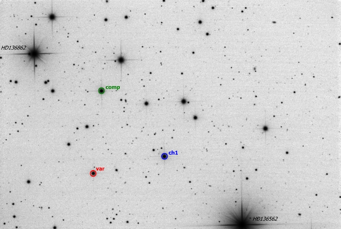 チャート - CzeV2569, JD 2459369.35522