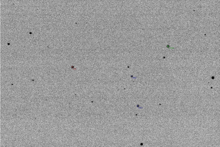 チャート - HW Vir, JD 2459681.36146