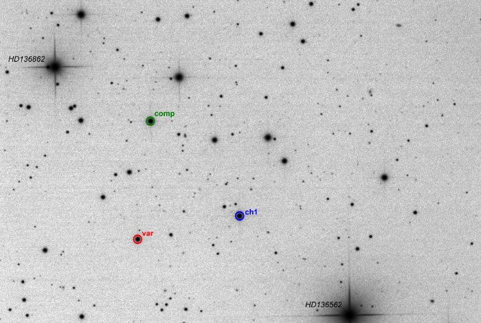 チャート - CzeV2569, JD 2459682.32750