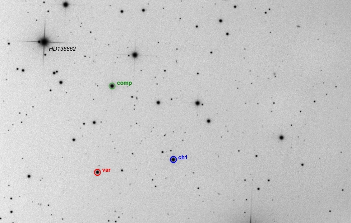 チャート - CzeV2569, JD 2459714.35335