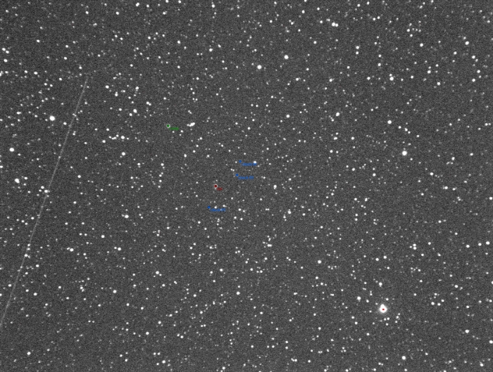 チャート - LS Del, JD 2459825.26452