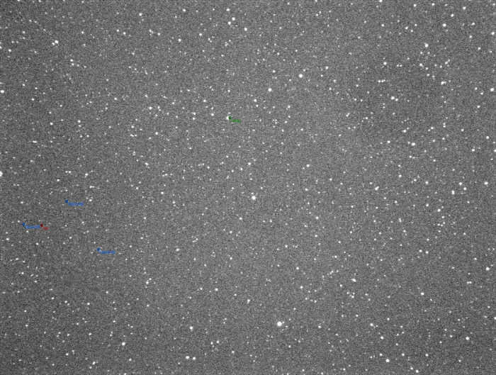 チャート - V0595 Vul, JD 2459892.19621