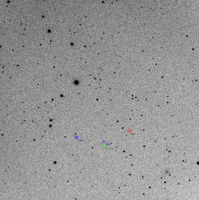 チャート - NR Cam, JD 2459892.17242