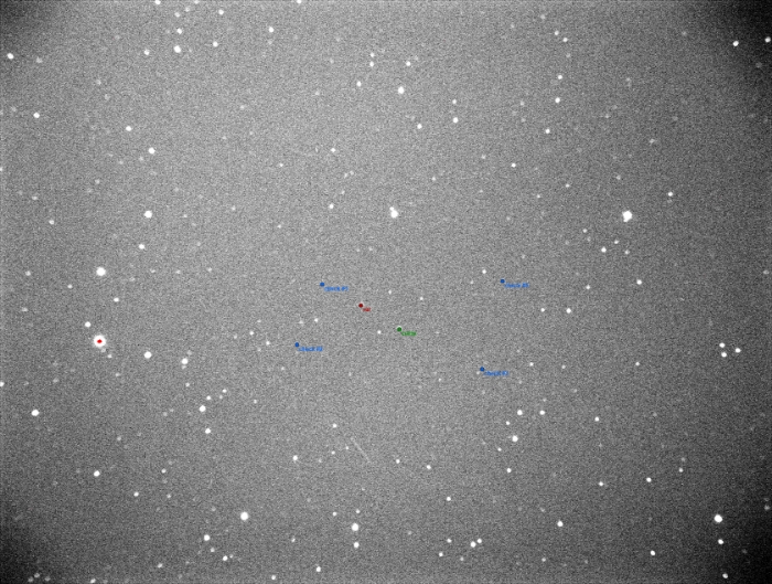 チャート - UV Lyn, JD 2459992.21049