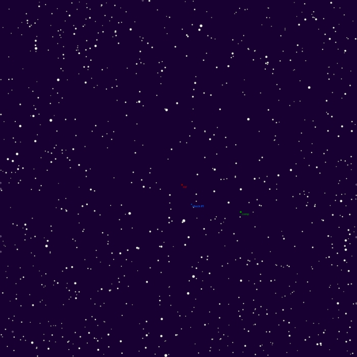 チャート - GW Cep, JD 2459991.20985