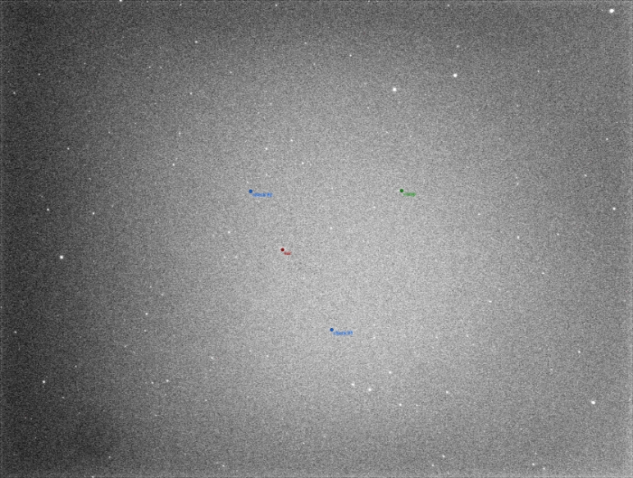 チャート - EX Leo, JD 2460040.36566